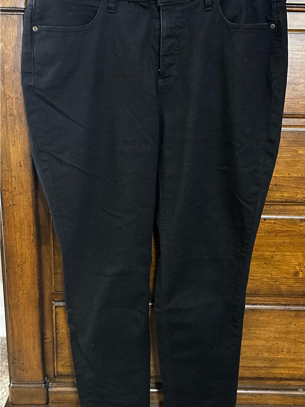 Talbots Black Stretch Chinos